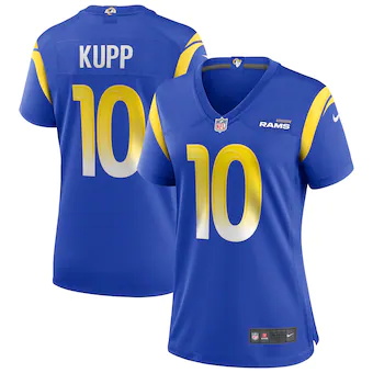 womens nike cooper kupp royal los angeles rams game jersey_